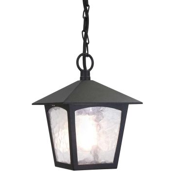 Elstead Lighting YORK BL6B-BLACK Hanglamp 1x60W/E27 IP43