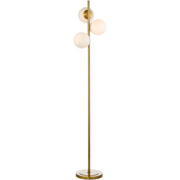 Dar Lighting Bombazine BOM4935 Staande lamp 3x40w/e14