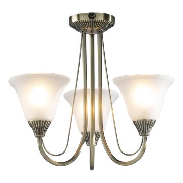Dar Lighting BOSTON BOS03 Kroonluchter 3x60W/E14 IP20