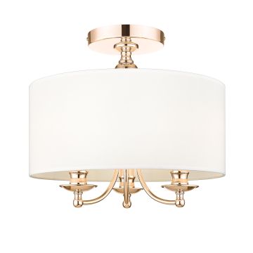 Cosmolight ABU DHABI C03480AU-WH Plafondlamp 3x40w/E14 IP20