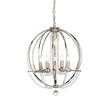 Elstead Lighting CASSIE CASSIE7 Kroonluchter 7x60W/E14, E27