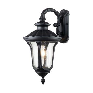 Elstead Lighting Chicago CC2-S-BK Wandlamp 1x60W/E27 IP44