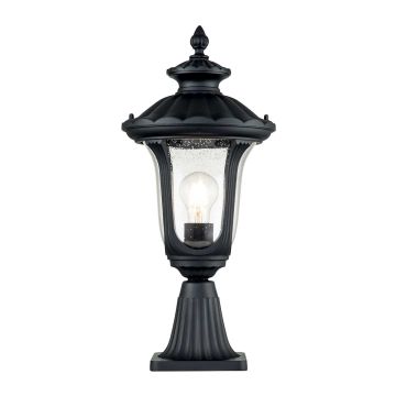 Elstead Lighting Chicago CC3-S-BK Vloerlamp 1x60W/E27 IP44