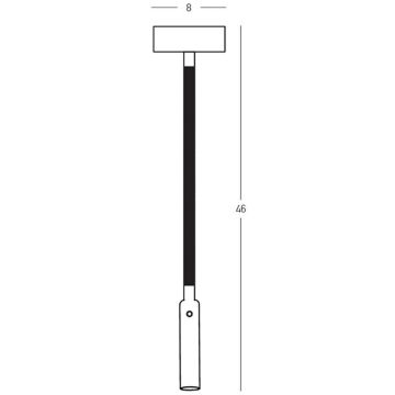 Zambelis READING LIGHT 25149 Wandlamp 3W/led 3000K 160lm IP20