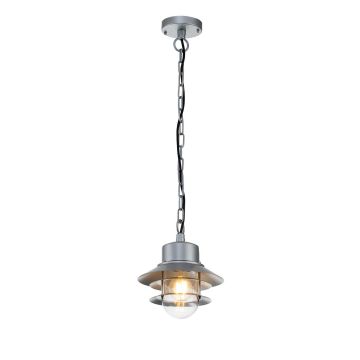 Elstead Lighting Copenhagen COPENHAGEN8-SIL Hanglamp 1x60W/E27 IP44