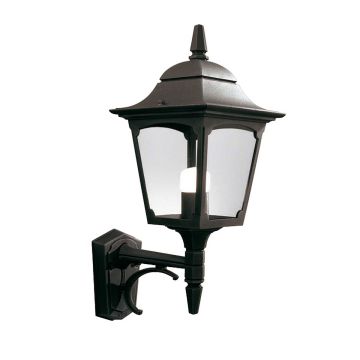 Elstead Lighting CHAPEL CP1-BLACK Wandlamp 1x60W/E27 IP44
