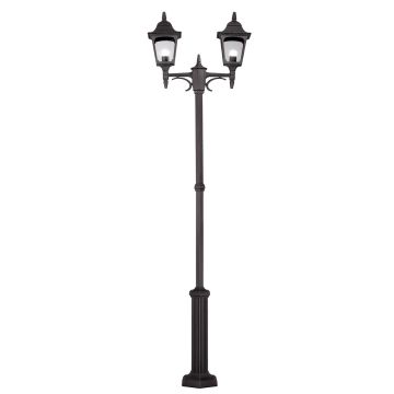Elstead Lighting CHAPEL CP8-BLACK Straatlantaarn 2x60W/E27 IP44
