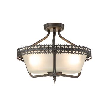 Elstead Lighting CROWN CROWN-SF Plafondlamp 3x60W/E27