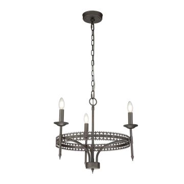 Elstead Lighting CROWN CROWN3 Kroonluchter 3x60W/E14