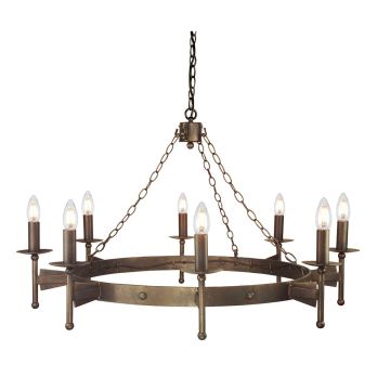 Elstead Lighting CROMWELL CW8-OLD-BRZ Kroonluchter 8x60W/E14
