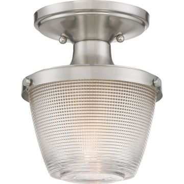 Quoizel DUBLIN QZS-DBN1707BN Plafondlamp 1x60W/E27 IP44