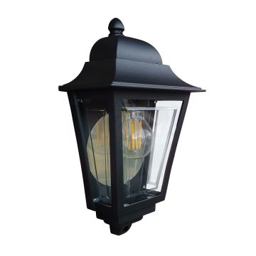 Elstead Lighting Deco Lane DECO-LANE7-BLACK Wandlamp 1x60W/E27 IP44