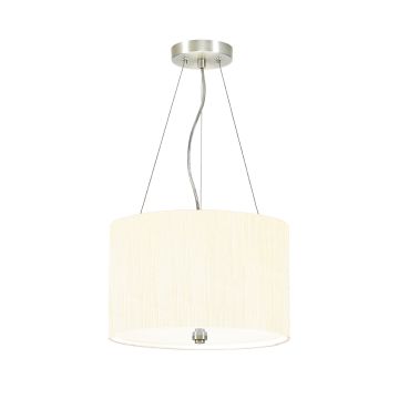 Designer’s Lightbox Pearce DL-PEARCE14-3LT-IV-PC Hanglamp 3x60W/E27