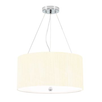 Designer’s Lightbox Pearce DL-PEARCE18-3LT-IV-PC Hanglamp 3x60W/E27