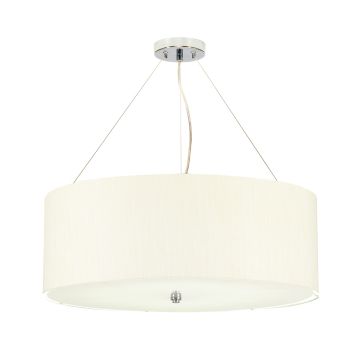 Designer’s Lightbox Pearce DL-PEARCE22-5LT-IV-PC Hanglamp 5x60W/E27