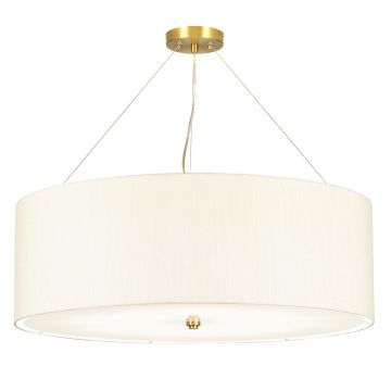 Designer’s Lightbox Pearce DL-PEARCE34-7LT-IV-AB Hanglamp 7x60W/E27