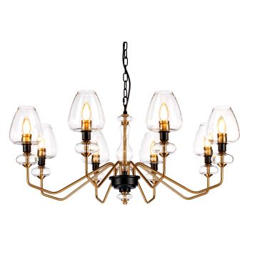 Elstead Lighting ARMAND DL-ARMAND8-AB Kroonluchter 8x40W/E14