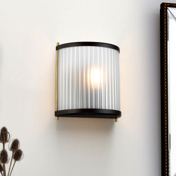 Elstead Lighting CORONA DL-CORONA1-BAB Wandlamp 1x60W/E27