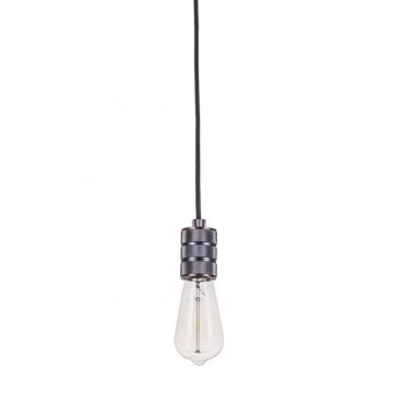 Italux MILLENIA DS-M-010-03 MATT BLACK Hanglamp 1x60W/E27 IP20
