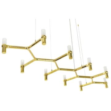 King Home ATOMIC LONG DW-d1005-10C.GOLD Hanglamp 10x10W/G9 IP20