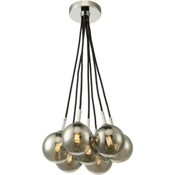 Dar Lighting Elpis ELP342-01 Hanglamp 7x25w/g9 ip20