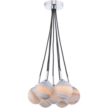 Dar Lighting Elpis ELP342-07L Hanglamp 7x25w/g9 ip20