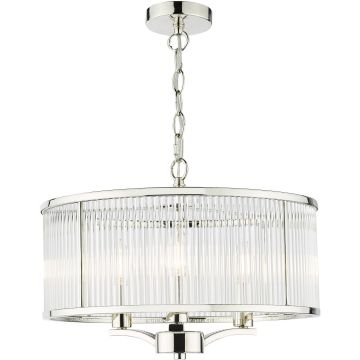 Dar Lighting Evelyn EVE0338 Hanglamp 3x40w/e14