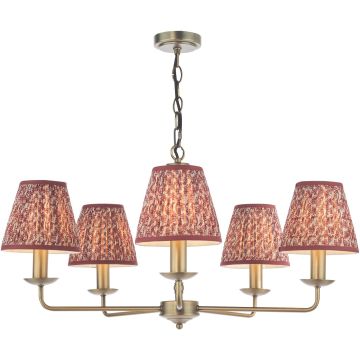 Dar Lighting Favian FAV0563-EST2625 Kroonluchter 5x40w/E14