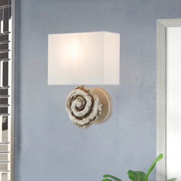 Flambeau Swirl FB-SWIRL-1L-W Wandlamp 1x60 W/E27