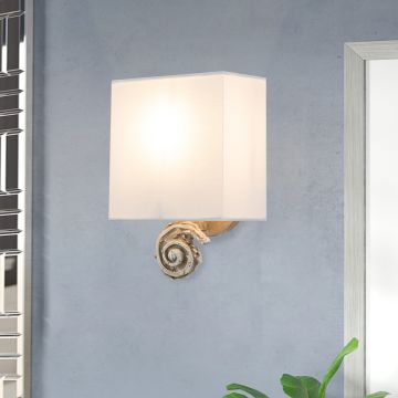 Flambeau Swirl FB-SWIRL-1S-W Wandlamp 1x60 W/E27