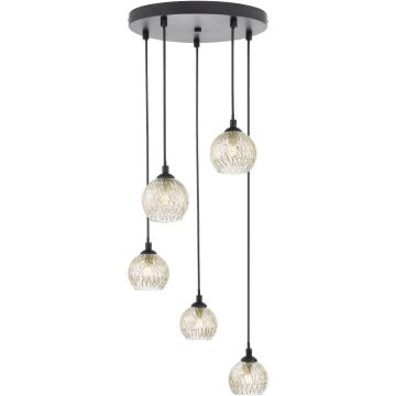 Dar Lighting Federico FED0522-09 Hanglamp 5x40w/g9 ip20
