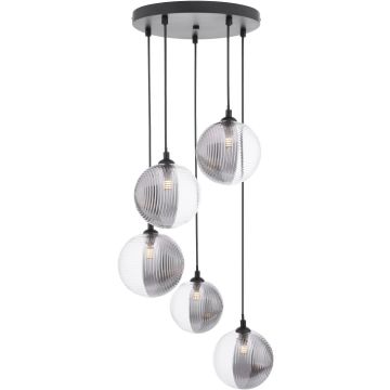 Dar Lighting Federico FED0522-19 Hanglamp 5x40w/g9 ip20