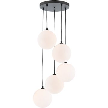 Dar Lighting Federico FED0522-23 Hanglamp 5x40w/g9 ip20