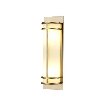 Feiss Fusion FE-FUSION2-PNBR Wandlamp 2x60W/E27