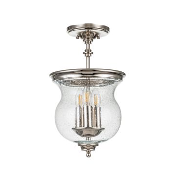 Feiss Pickering Lane FE-PICKERING-LANE-SF-PN Plafondlamp 3x40 W/E14