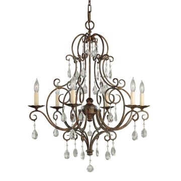 Feiss Chateau FE-CHATEAU6 Kroonluchter 6x60W/E14