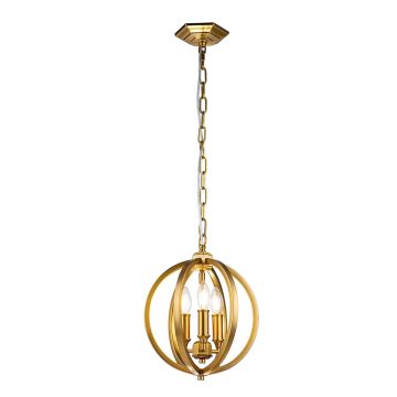 Feiss Corinne FE-CORINNE-3P-S-BB Hanglamp 3x60W/E14