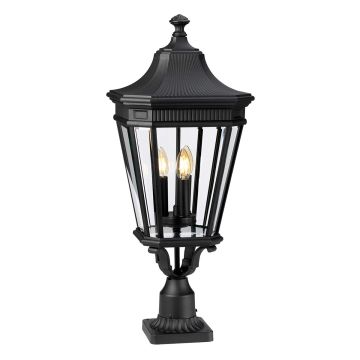 Feiss COTSWOLD LANE FE-COTSLN3-L-BK Vloerlamp 3x60W/E14 IP44
