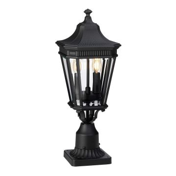 Feiss COTSWOLD LANE FE-COTSLN3-M-BK Vloerlamp 2x60W/E14 IP44