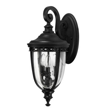 Feiss ENGLISH BRIDLE FE-EB2-M-BLK Wandlamp 3x60W/E14 IP44