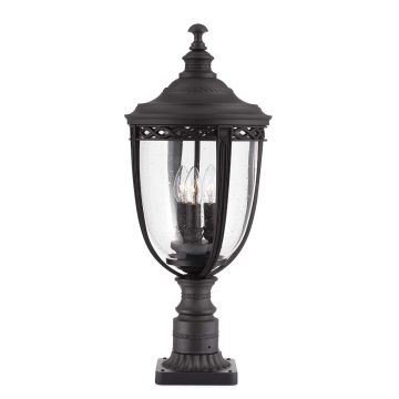 Feiss ENGLISH BRIDLE FE-EB3-L-BLK Vloerlamp 3x60W/E14 IP44