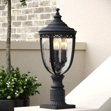 Feiss ENGLISH BRIDLE FE-EB3-M-BLK Vloerlamp 3x60W/E14 IP44