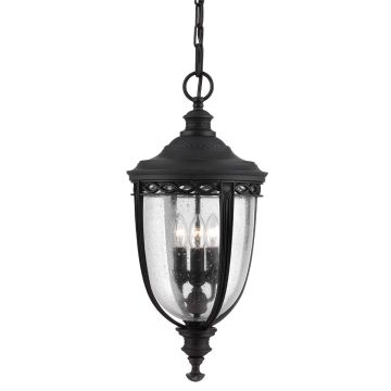 Feiss ENGLISH BRIDLE FE-EB8-L-BLK Hanglamp 3x60W/E14 IP23