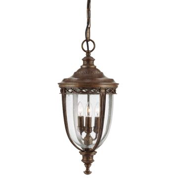 Feiss ENGLISH BRIDLE FE-EB8-L-BRB Hanglamp 3x60W/E14 IP23