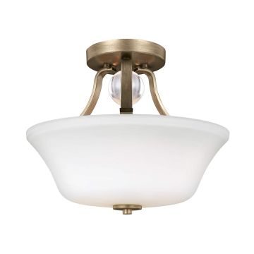 Feiss EVINGTON FE-EVINGTON-SF-SG Plafondlamp 2x60W/E27
