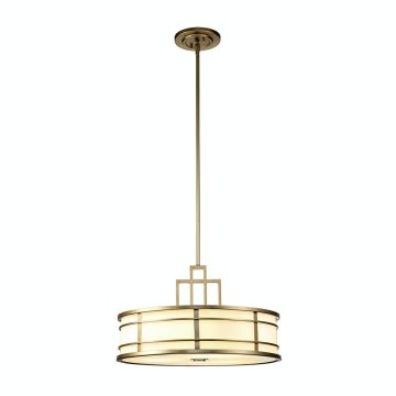 Feiss Fusion FE-FUSION-P-L-PNBR Hanglamp 3x60W/E27