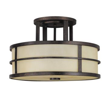 Feiss FUSION FE-FUSION-SF Plafondlamp 3x60W/E27