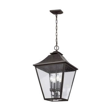 Feiss Galena FE-GALENA8-XL-SBL Hanglamp 4x40W/E14 IP44