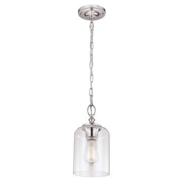 Feiss HOUNSLOW FE-HOUNSLOW-P-PN Hanglamp 1x60W/E27