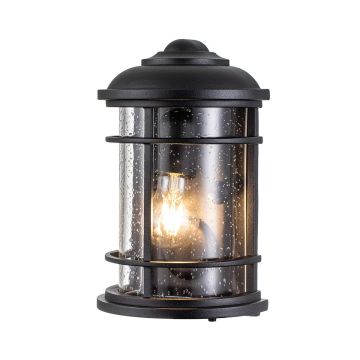 Feiss Lighthouse FE-LIGHTHOUSE-7-BLK Wandlamp 1x60W/E27 IP44